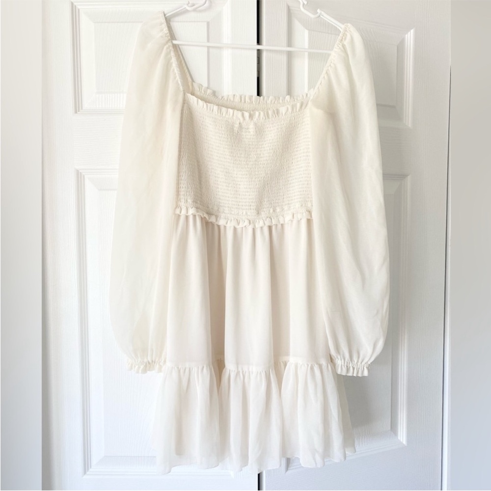 Wilfred tempest mini dress light birch size small - Picture 5 of 6